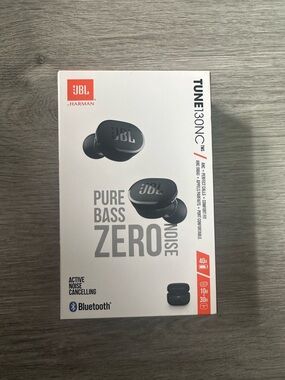 JBL Tune 130NC Wireless Earbuds - Black